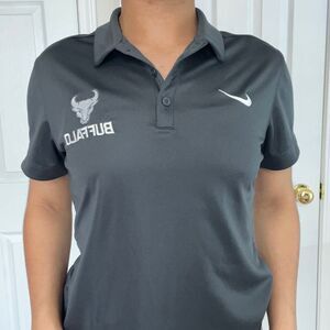 Nike University at Buffalo Grey Tribute Performance Polo